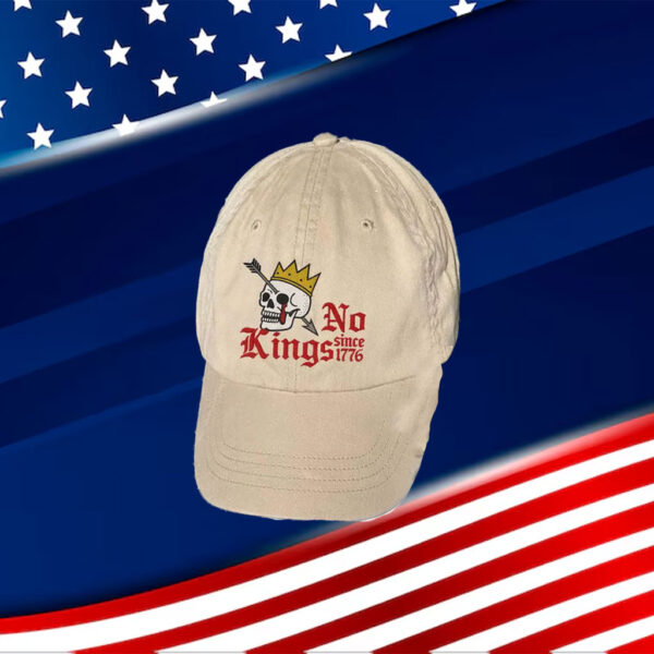 Anti-Trump-Hat,-Embroidered-Skeleton-No-Kings-In-America-Since-1776-Hat