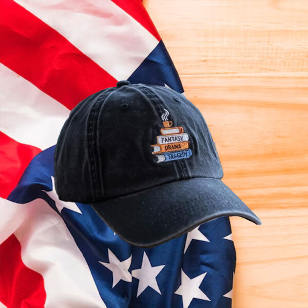 Anti-Trump-Hat,-Embroidered-Subtle-Fantasy-Drama-Tragedy-Cap