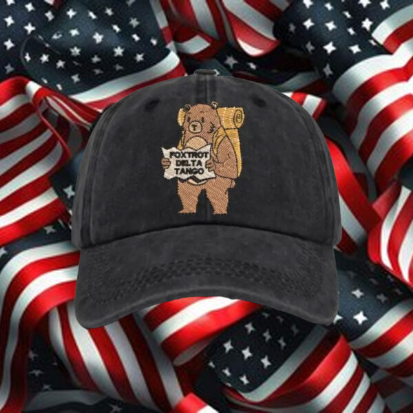 Anti-Trump-Hat,-Foxtrot-Delta-Tango-Embroidered-Hats