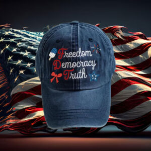 Anti-Trump-Hat,-Freedom-Democracy-Truth-Hats