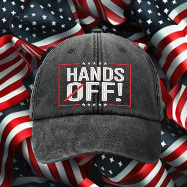 Anti-Trump-Hat,-Hands-Off-Protest-Embroidered-Hats