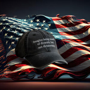Anti-Trump-Hat,-Imagine-Being-Scared-Of-Diversity-But-Not-Dictatorship-Embroidered-Hats