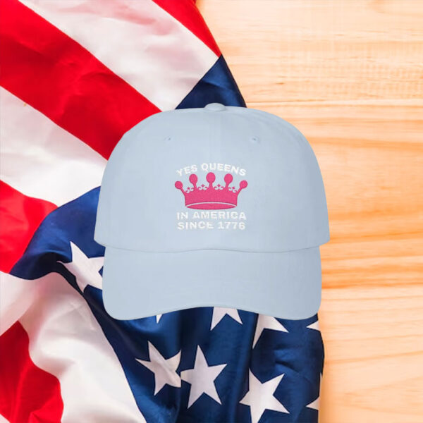 Anti-Trump-Hat,-No-Kings-Yes-Queens-In-America-Since-1776-Embroidered-QUEEN-Hat-us