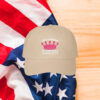 Anti-Trump-Hat,-No-Kings-Yes-Queens-In-America-Since-1776-Embroidered-QUEEN-Hat-usa