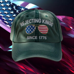 Anti-Trump-Hat,-Rejecting-Kings-Since-1776-Protest-Embroidered-Hat