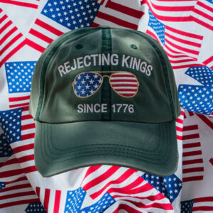 Anti-Trump-Hat,-Rejecting-Kings-Since-1776-Protest-Embroidered-Hats