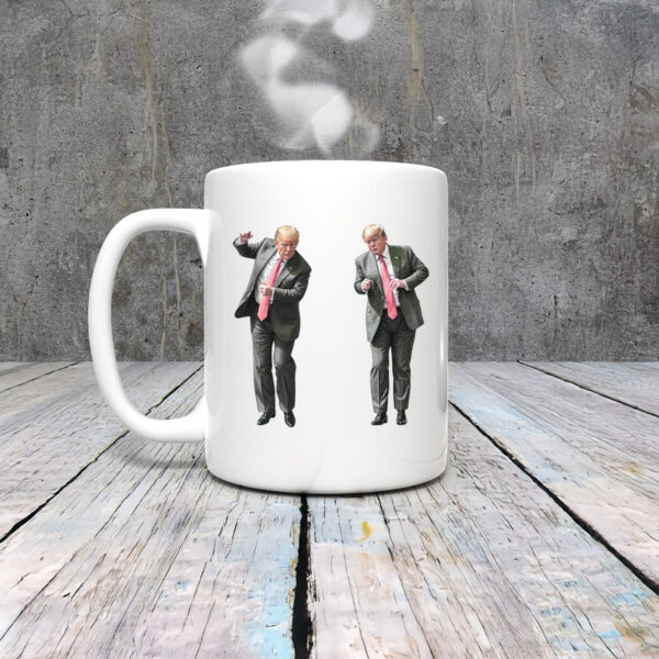 Anti Trump Mug, Dancing Trump Mug