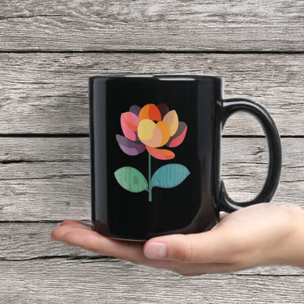 Anti-Trump-Mug,-Subtile-Floral-Coffee-Mug