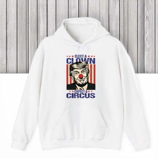 Anti-Trump-Shirt,-Elect-A-Clown-Expect-A-Circus-Shirt-usa