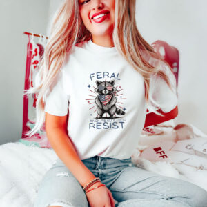 Anti-Trump-Shirt,-Feral-And-Ready-To-Resist-Shirts