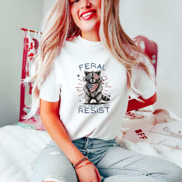 Anti-Trump-Shirt,-Feral-And-Ready-To-Resist-Shirts