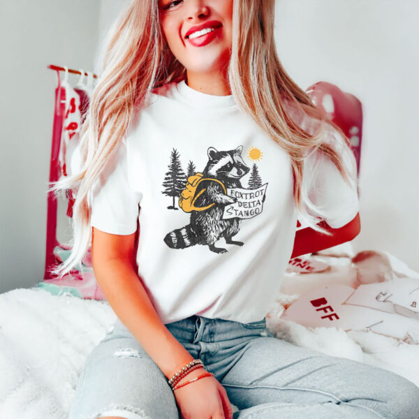 Anti-Trump-Shirt,-Funny-Raccoon-Foxtrot-Delta-Tango-Shirts