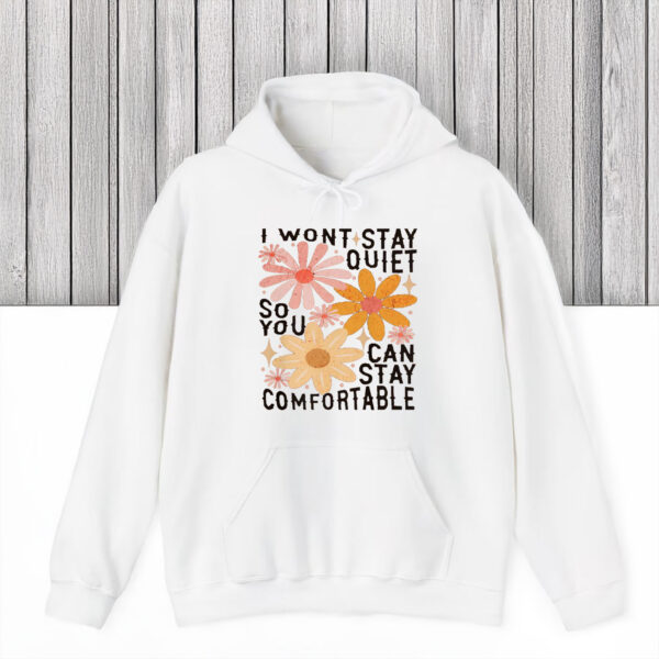 Anti-Trump-Shirt,-I-Won't-Stay-Quiet-Floral-Shirt