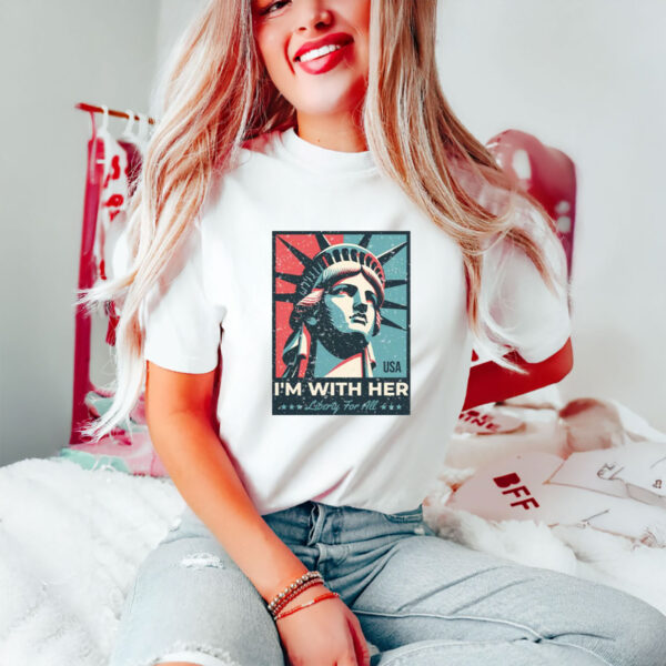 Anti-Trump-Shirt,-I'm-With-Her-Statue-of-Liberty-T-Shirts