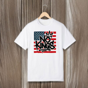 Anti-Trump-Shirt,-No-Kings-Graffiti-Shirts