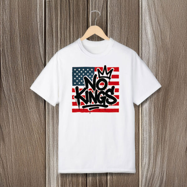 Anti-Trump-Shirt,-No-Kings-Graffiti-Shirts