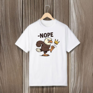 Anti-Trump-Shirt,-No-Kings-in-America-Bald-Eagle-Shirt-us