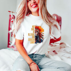 Anti-Trump-Shirt,-No-One-is-Illegal-on-Stolen-Land-Shirt