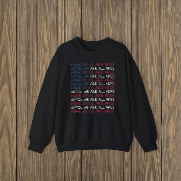 Anti-Trump-Shirt,-None-of-Us-Are-Free-Until-We-Are-All-Free-Shirts