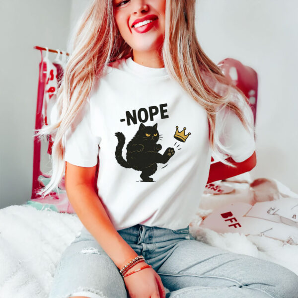 Anti-Trump-Shirt,-Nope-Black-Cat-Shirts