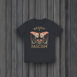 Anti-Trump-Shirt,-Retro-Butterfly-Resist-Fascism-Shirt-usa