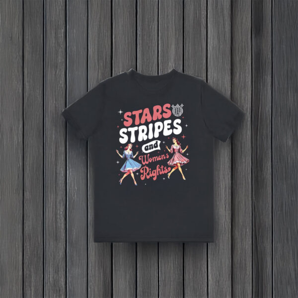 Anti-Trump-Shirt,-Stars-Stripes-And-Women's-Rights-Shirt
