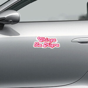 Anti-Trump-Sticker,-Chinga-La-Migra-Sticker