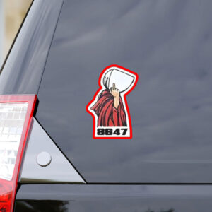 Anti-Trump-Sticker,-Handmaid-8647-Sticker-us