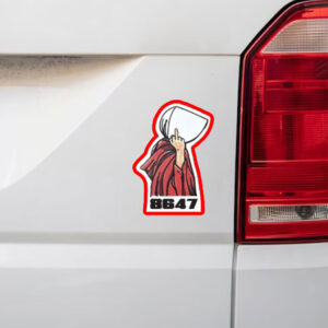 Anti-Trump-Sticker,-Handmaid-8647-Sticker-usa