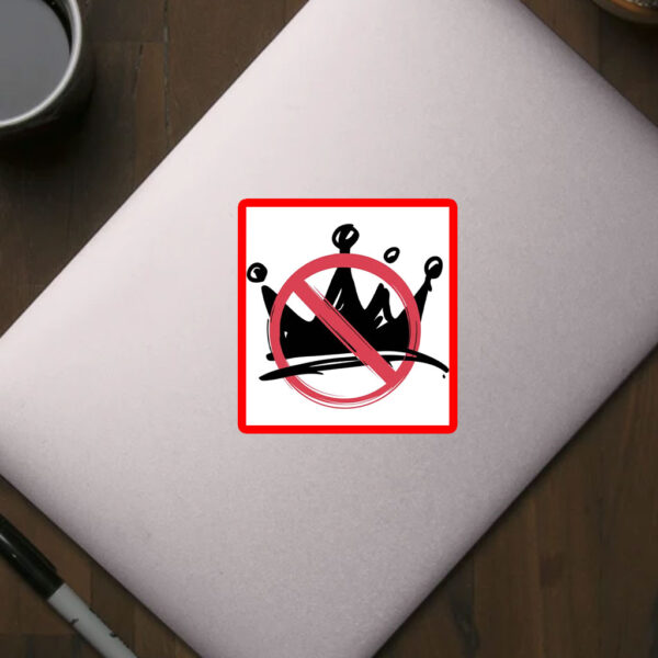 Anti-Trump-Sticker,-NO-KINGS-Sticker