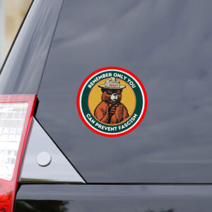 Anti-Trump-Sticker,-Smokey-the-Bear-Stickers