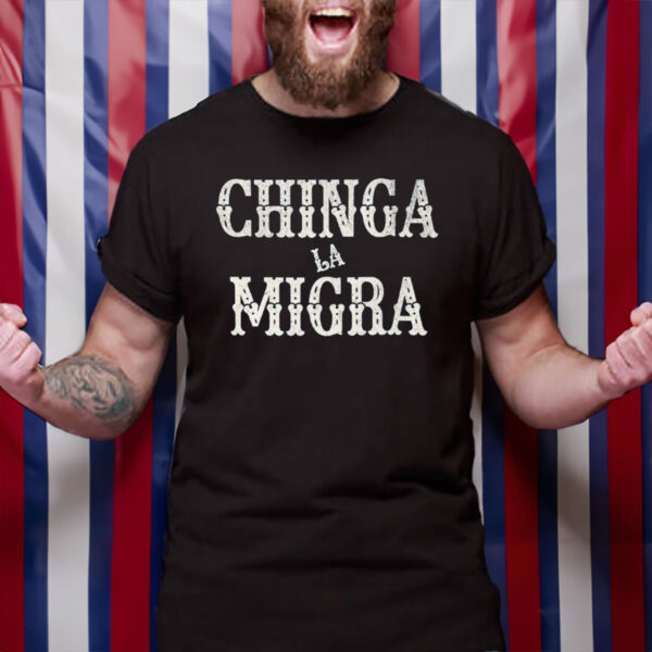 Chinga-La-Migra-Immigration-T-Shirt,-Fuck-Ice-Tee