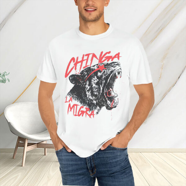 Chinga-La-Migra-T-Shirt,-ICE-Out-Of-LA-Protest-Tee,-Abolish-Ice-T-Shirt-usa