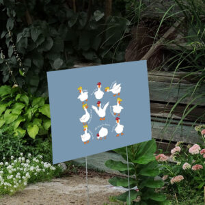 Comfort-Colors®-Anti-Trump-Yard-Sign,-Subtle-Anti-Trump-Silly-Goose-Sign,-Anti-Trump-Gift,-Subtle-FDT-Funny-Sign-us