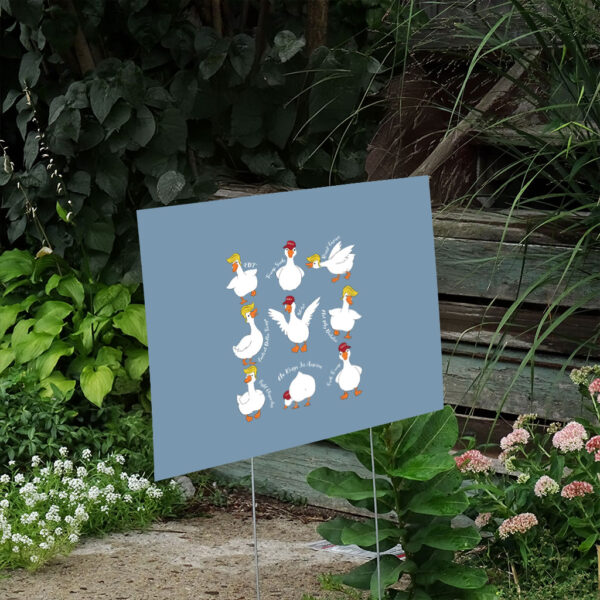 Comfort-Colors®-Anti-Trump-Yard-Sign,-Subtle-Anti-Trump-Silly-Goose-Sign,-Anti-Trump-Gift,-Subtle-FDT-Funny-Sign-us