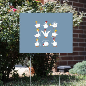 Comfort-Colors®-Anti-Trump-Yard-Sign,-Subtle-Anti-Trump-Silly-Goose-Sign,-Anti-Trump-Gift,-Subtle-FDT-Funny-Sign-usa