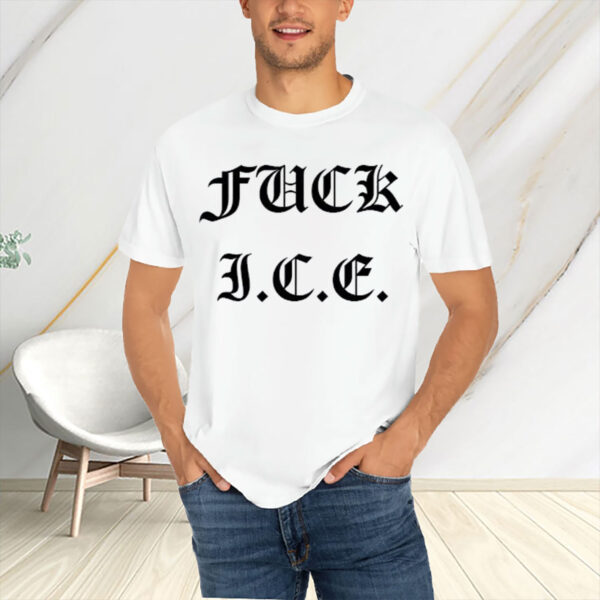 FUCK-ICE-Old-English-T-Shirts
