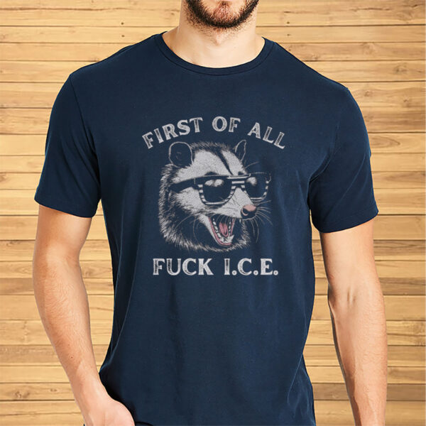 Funny-Anti-I.C.E.-T-Shirt,-Anti-Trump-Tee,-No-Human-Is-Illegal,-End-Ice-usa