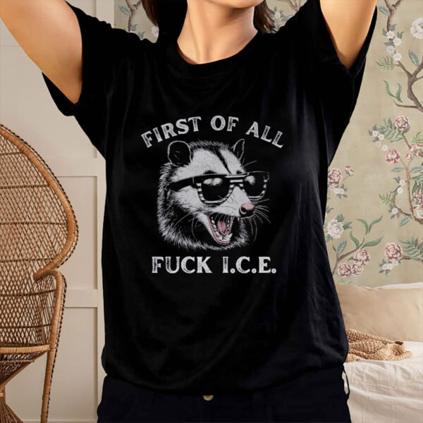 Funny-Anti-I.C.E.-T-Shirt,-Anti-Trump-Tee,-No-Human-Is-Illegal,-End-Ices