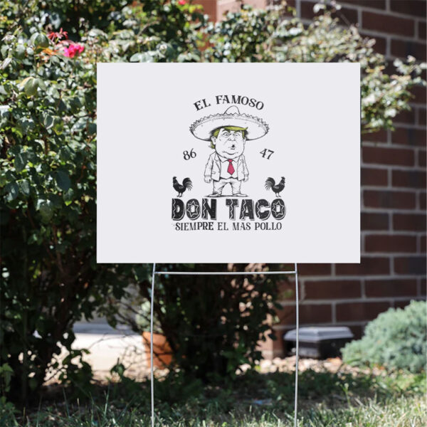 Funny-Anti-Trump-Taco-Yard-Sign,-8647-Trump-Always-Chickens-Out,-Not-So-Subtle-Political-Protest-Sign-usa