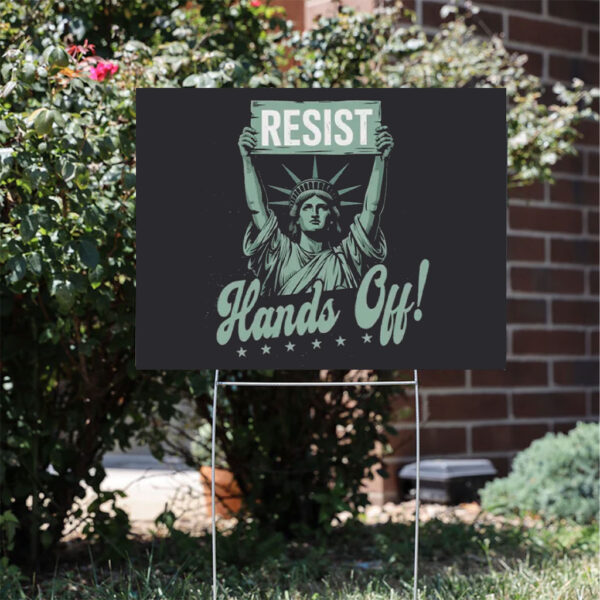 Hands-Off-Protest-Sign,-Political-ActivismYard-Sign,-Save-Public-Lands,-Medicare,-Social-Security-america