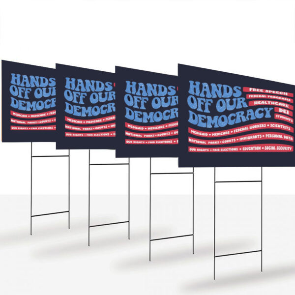 Hands-Off-Protest-Yard-Sign,-Save-Public-Lands,-Medicare-Social-Security,-Free-Speech