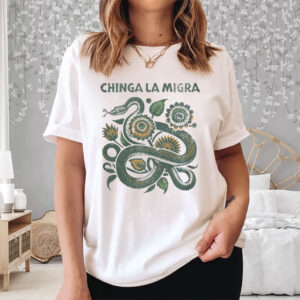 Immigrant-Rights-T-Shirt,-Chinga-La-Migra-Anti-Trump-Tee