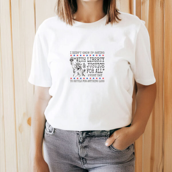 Liberty-and-Justice-For-T-Shirt,-Human-Rights-Shirt