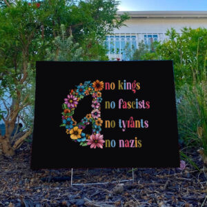 No-Kings-in-America-Yard-Sign,-Political-Statement,-Anti-MAGA,-Resist-Sign-usa