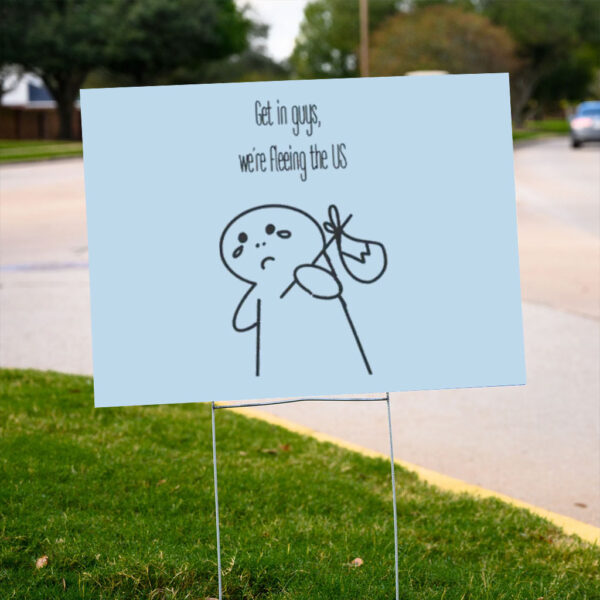 Political-Meme-Yard-Sign,-Anti-Trump-Sign,-Resistance-Sign-us