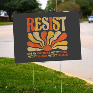 Political-Protest-Yard-Sign,-Pro-Democracy-Sign,-Vote-Him-Out-Sign,-Activist-Statement-Sign-us