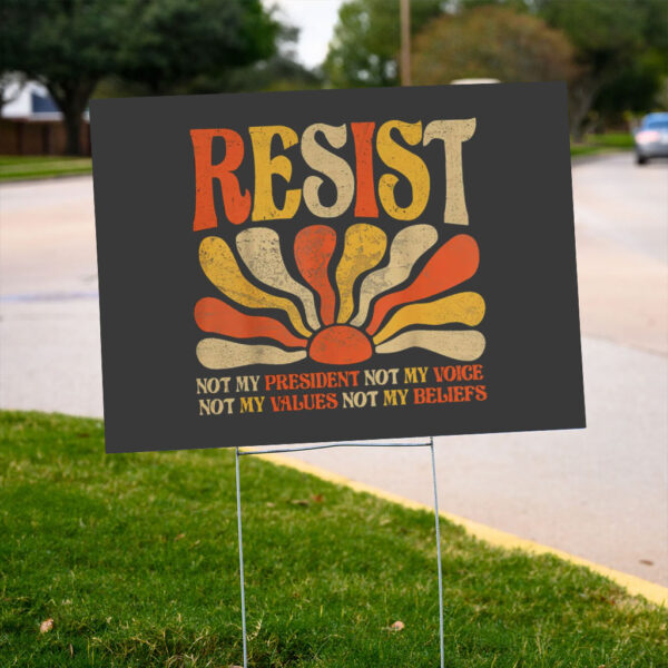 Political-Protest-Yard-Sign,-Pro-Democracy-Sign,-Vote-Him-Out-Sign,-Activist-Statement-Sign-us
