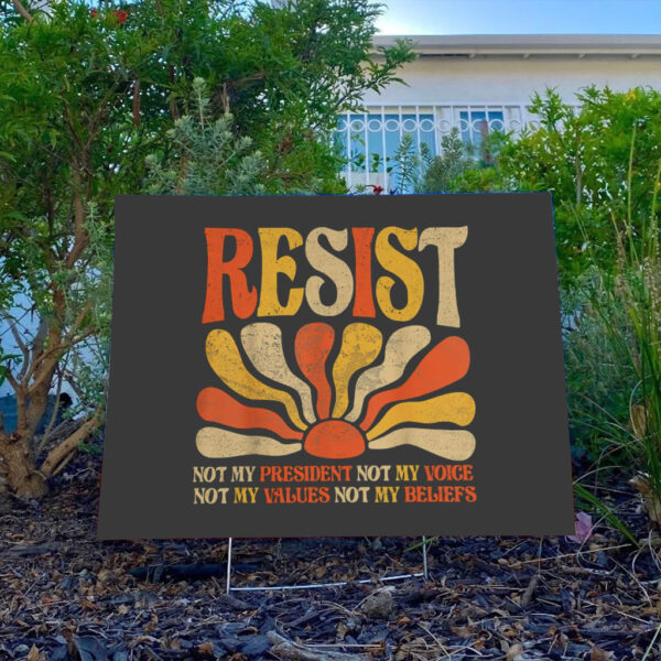 Political-Protest-Yard-Sign,-Pro-Democracy-Sign,-Vote-Him-Out-Sign,-Activist-Statement-Sign-usa